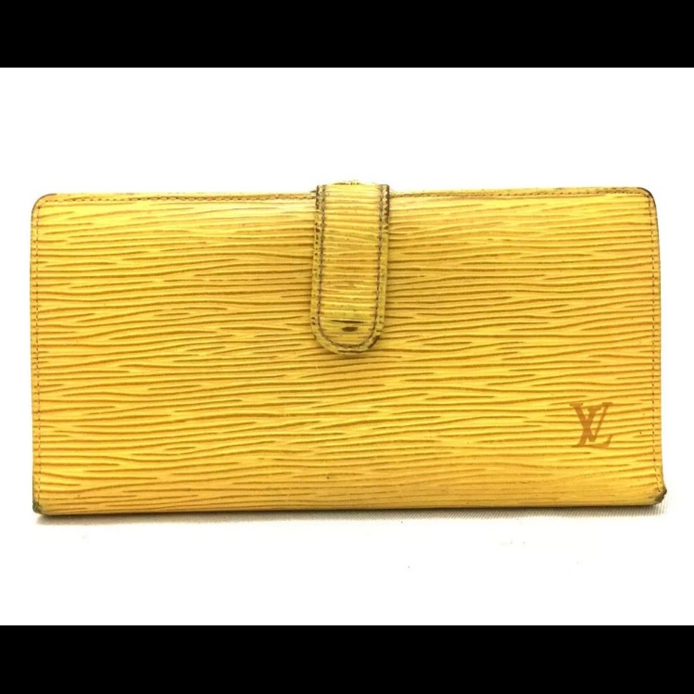 Authentic Louis Vuitton Epi Continental Wallet